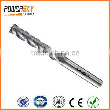 Professional 4-Flute TiAlN Finish HSS Carbide End Mill