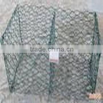 120 x 150 Mesh Size Heavy Duty Hexagonal Mesh Machine Gabion Wire Baskets , 4300mm Width