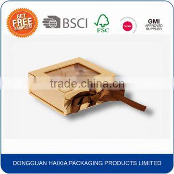 Flat Foldable Luxury Paper Packaging Boxes With Ribbon photo-5