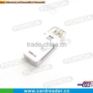 USB 2.0 single SD card reader