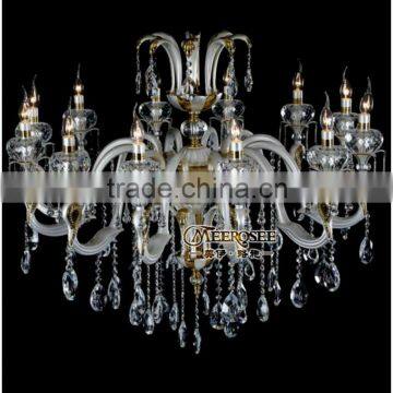 Home Design Decoration Antique Indoor Metal Crystal Chandelier Light MD8781-12