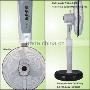 CR-8618 Classic Design Battery Fan With 3-speed Switch photo-2