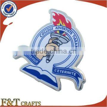 metal craft logo emblem school uniform badges