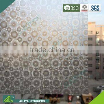 BSCI factory audit frosted new design self adhesive decorative stained glass window film