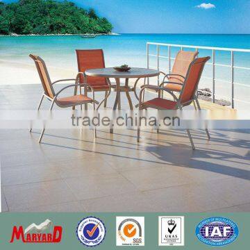 Stackable aluminum Chinese restaurant furniture