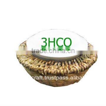 2015 New Product Water Hyacinth Tray for Home Decoration and Furniture