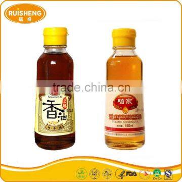 Health Food Halal Product Glass Bottles Sesame Oil Manufacturers