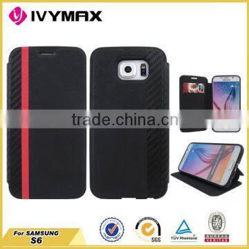 Colorful Mobilephone Case for Samsung Galaxy s6 New Wallet Leather Case photo-2