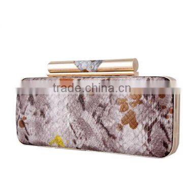 Alibaba China shopping christmas gift snake leather evening wedding bags