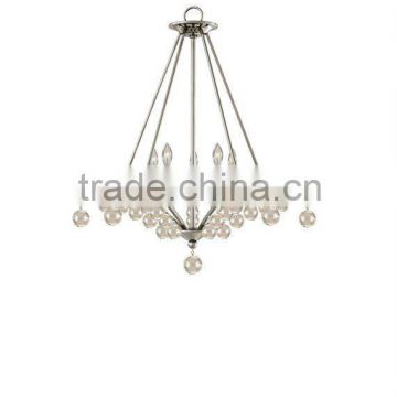 Contemporary small decoration chrome pendant light/lamp with CE