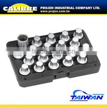 CALIBRE 20PC VW Wheel Lock Screw Removal Kit Wheel Lock Nut Removal Tool