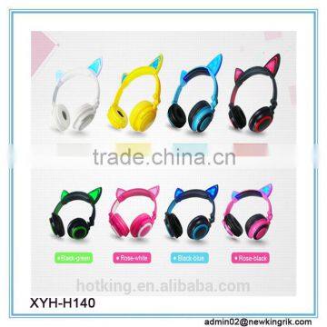 2015 best quality and fancy colorful wired headphone