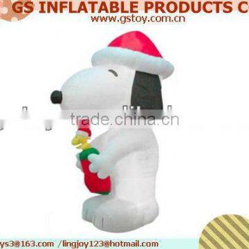 PVC inflatable outdoor decorations for christmas EN71 approved