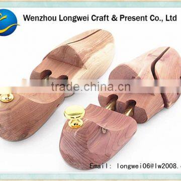 cedar beech wood shoe tree/wooden shoetree/wooden shoe stretcher