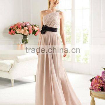 2013 Latest Designs One-shoulder Maxi Long Evening Dress With Prom Dress POE-002