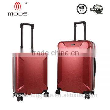 Exterior Trolley System ABS Zipper Set Hard Luggage