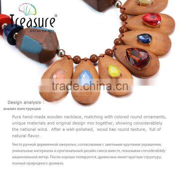 2015 Latest Wooden Necklace Designs, Multicolor Necklace, Necklace for Men and Women photo-4
