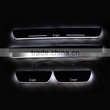 4 Pcs/Set Car LED Flash Door Sills Moving Scuff Plate White Blue Light Panel For Mazda 3th Axela 2014 2015                        
                                                Quality Choice