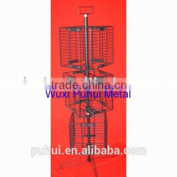 spinning grid screen display stand
