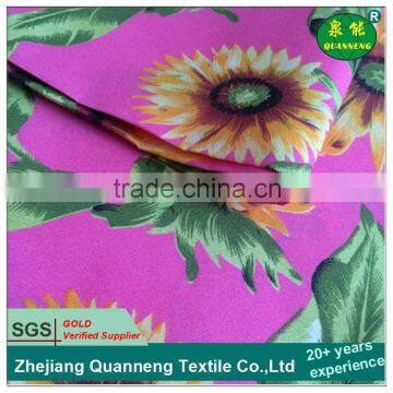 Printed bed sheet material microfiber polyester fabric