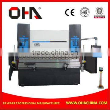 "OHA" Brand Italy NOVA Technology PSH-110/3200 CNC hydraulic Synchronized press brake with DA66T