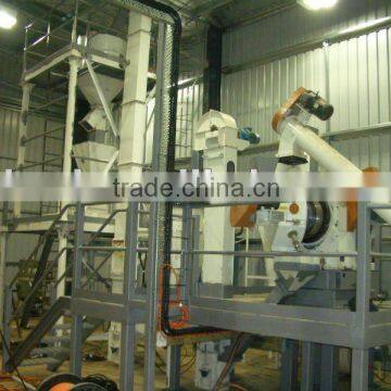 Ideal Complete Rice Husk Pellet Processing Line for sale