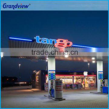 Customize Led Outdoor Petrol Station Sign, Illuminated Fascia Petrol Station Logo Design
