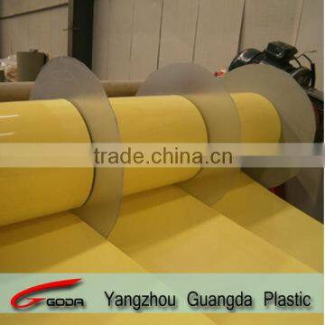 High quality rigid glossy PVC sheets in roll for vacuum forming