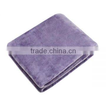 2014 hot sale high quality soft velour blanket