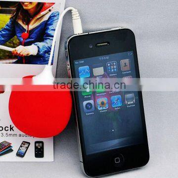 For iphone4 accessories mp3 mp4 mobile phone promotional mini speaker