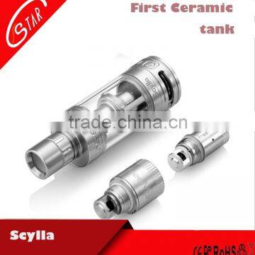 2016 new top level ceramic coil tank atomizer freemax 4ml scylla new sub ohm tank