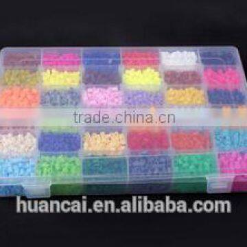 2014 hot sales new produts plastic ironing diy hama beads perler beads for children.mini beads