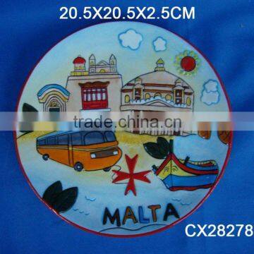 souvenir ceramic plates