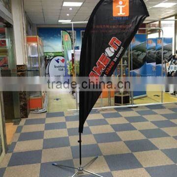 double side print Polyester flying Banner Flag Stand Teardrop Flag fabric Banner