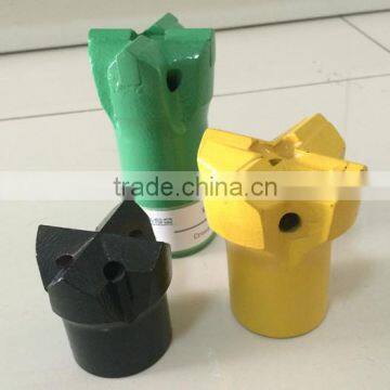 h25 h-thread steel cross type bit rock