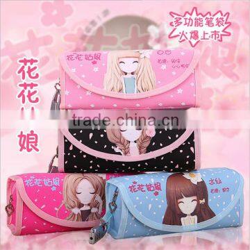 Wholesale Pencil Case Box Best Selling Beautiful Pen Bag photo-4