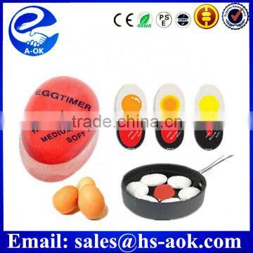 A-OK Semi Transparent Color Change Kitchen Cooking Timer Egg Timer