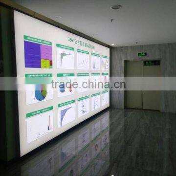 Light Sign Slim Aluminous Frameless Free Standing Tension LED Fabric Display photo-5