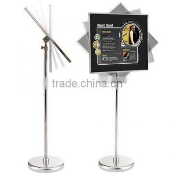 Hot! menu holders restaurant menu display stand 32mm rectangle poster frame menu display stand