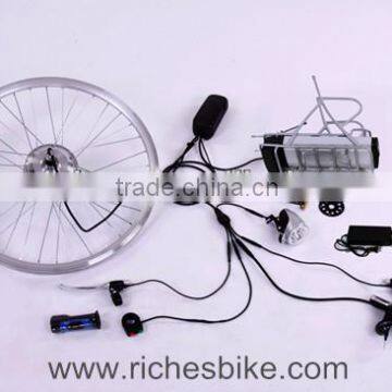 250W DIY SLA Sliding Rack Li-ion Battry E-bike Kits