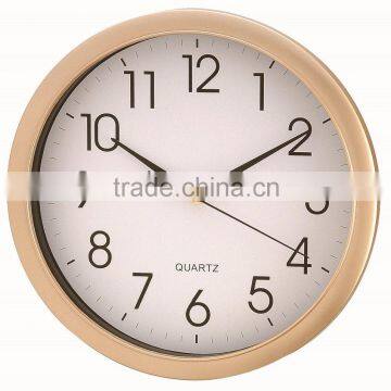 Decorative time sweep silent 10" wall clock