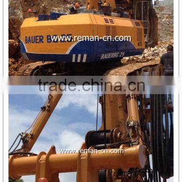 High Efficiency Used BAUER BG25 Water Well Drill Rig