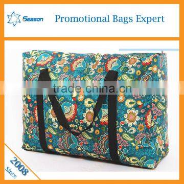 Wholesale China Custom Printed Polyester Quilt Packaging Bag photo-2