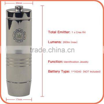 Jewelry Pen Torch Xml R4 300lm 2 Modes Warm Light LED Torch Lights for Identifying Jade Identification photo-2