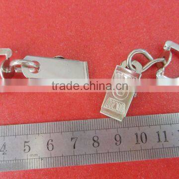 factory supply metal lanyard badge holder clip wholesale