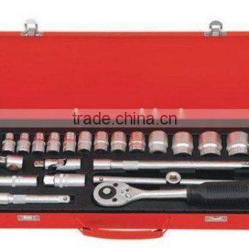 22pcs metal case socket set(1/2"),