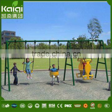 children swing exercise equipment out playground set