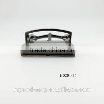 Custom Reversible Double-faced Pins Buckle Screw Fixed Belt Buckle Made in China photo-6