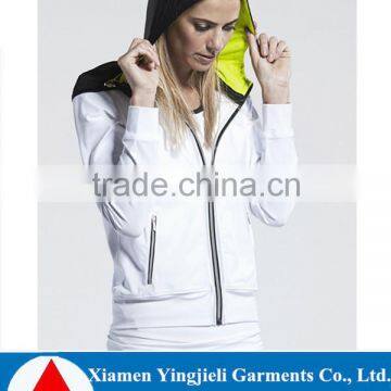 2015 hot sale cheap wholesale women sports wear / yoga jacket