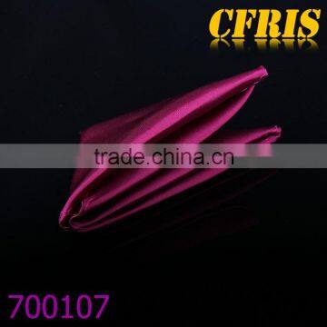 Factory Direct Chine Wholesale Custom Pure Color Pocket Square